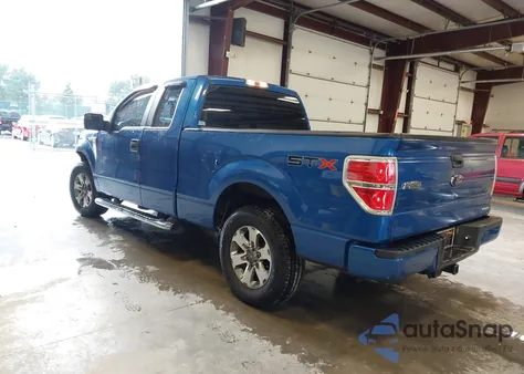 2013 Ford F-150 Stx из США, поврежденный, VIN 1FTFX1CF7DKG21404